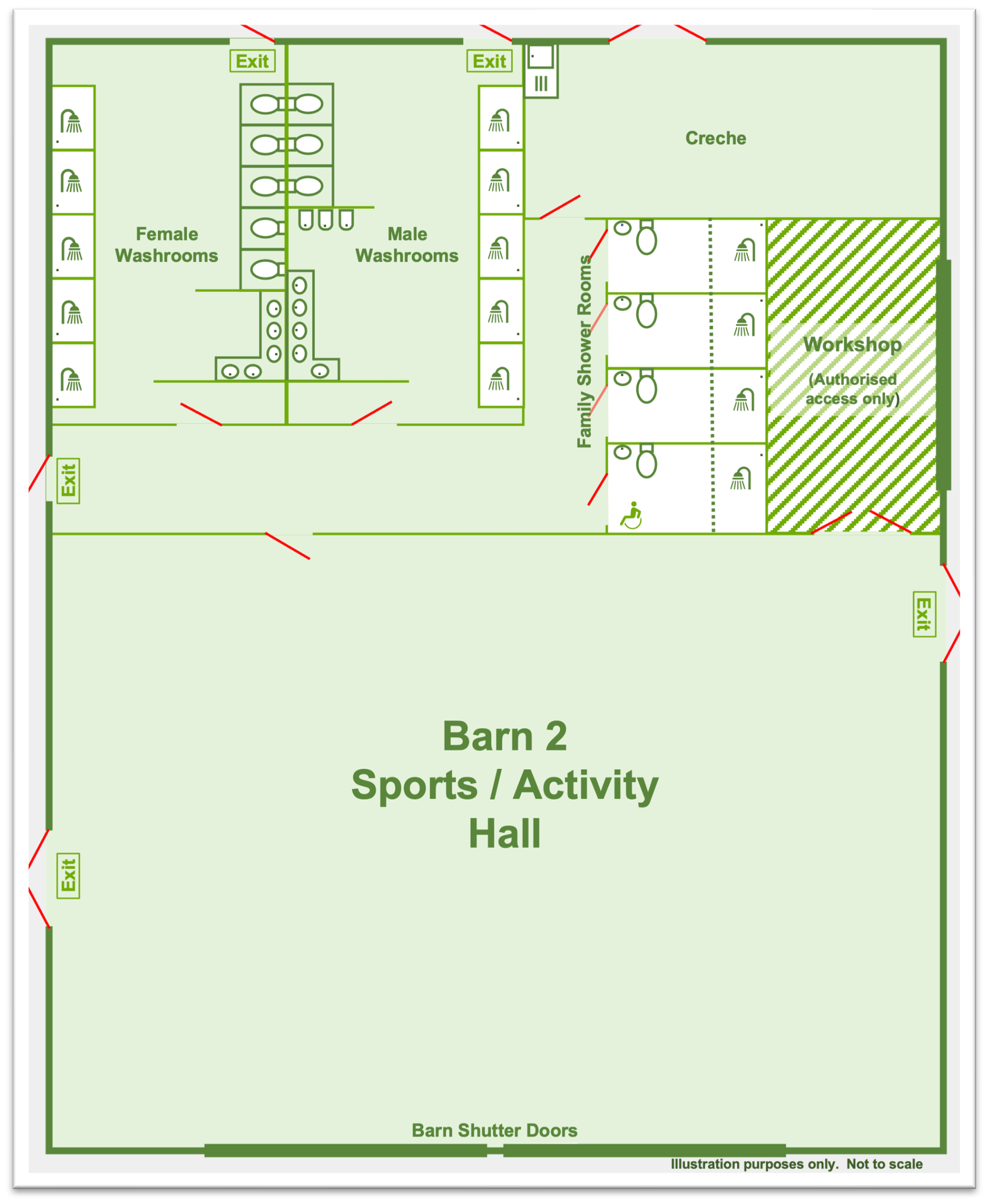Barn 2 Ground Floor Layout